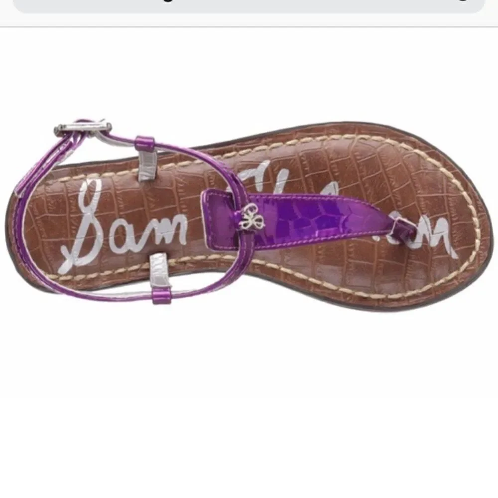SAM Edelman Gigi Charm Sandal Flip Flop Shoe